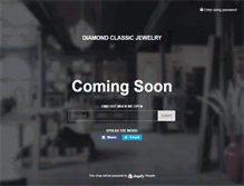 Tablet Screenshot of diamondclassicjewelry.com